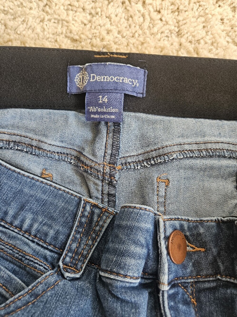 Democracy "Ab"solution Jeans - Picture 6 of 11